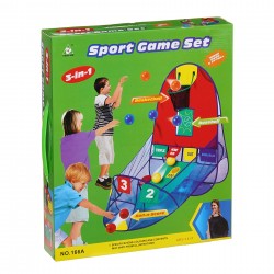 Board basketball game with 5 balls KY 41832 8