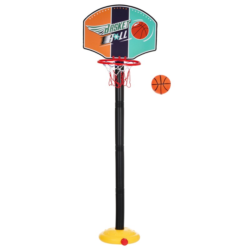Супер спорт баскетболен комплект, регулируем от 73 до 115 см