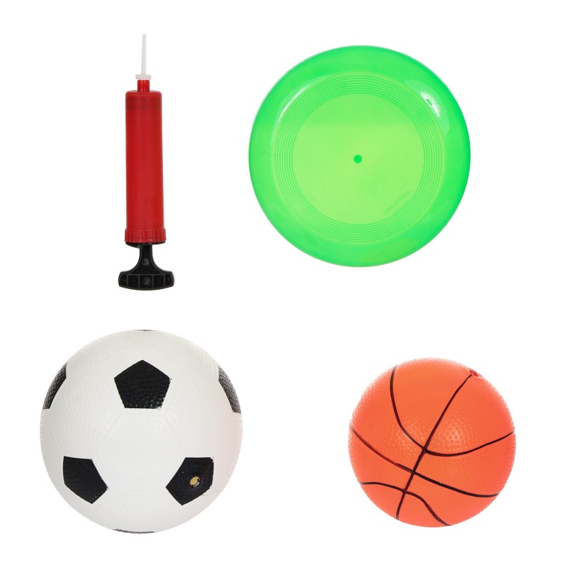 Set 3 in 1 - football, basketball and frisbee GT