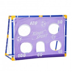 Soccer goal with ball and accessories King Sport 41948 