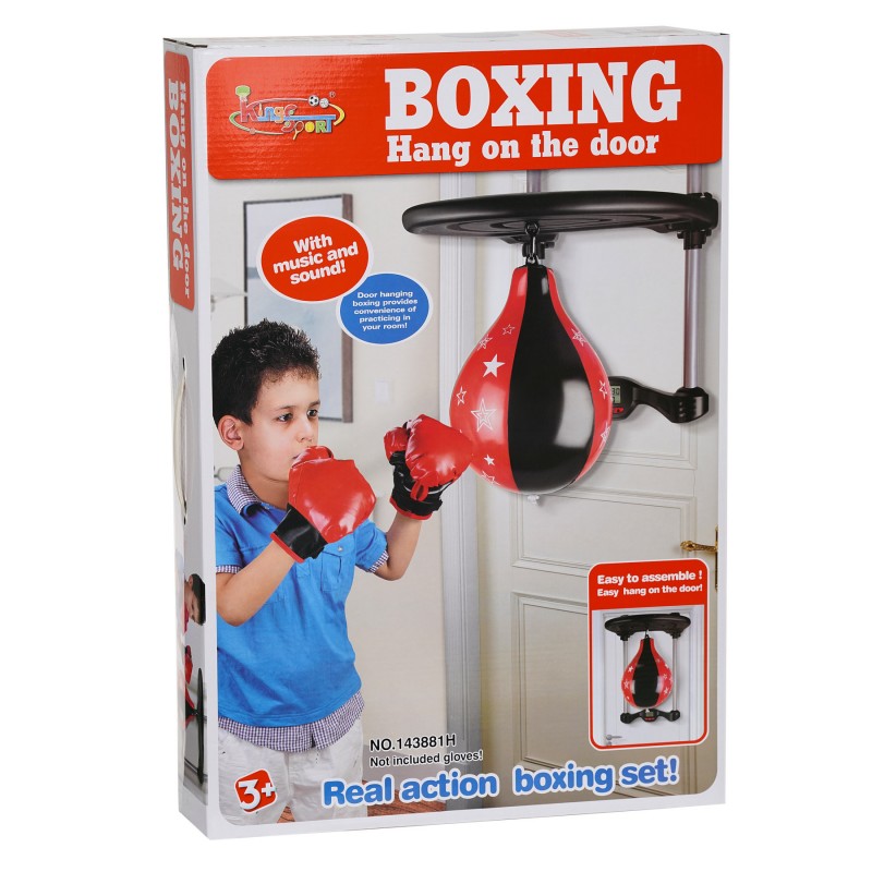 Boxing pear with door frame King Sport