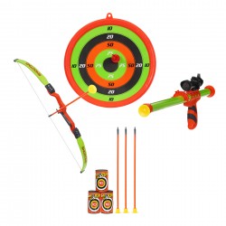 Set for shooting, bow and air rifle and 2 types of targets King Sport 41976 