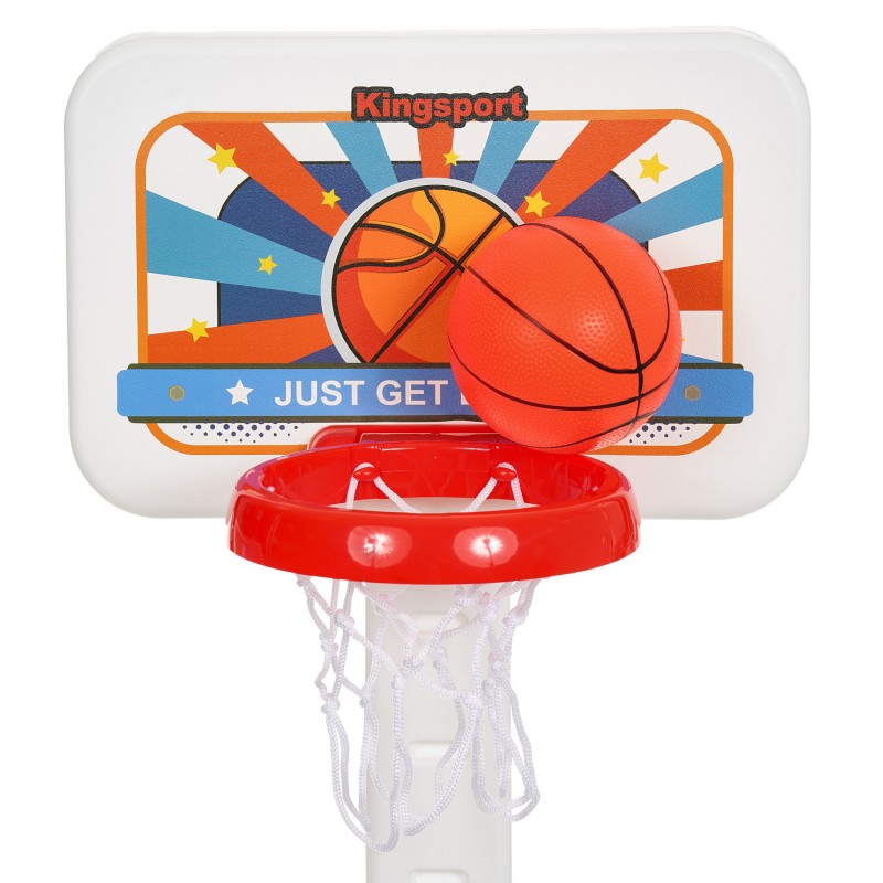 Basketball set, adjustable 99 - 125 cm. King Sport