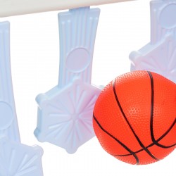 Basketballständer mit Ball, verstellbar von 78 bis 108 cm King Sport 42001 3