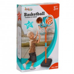Basketball set, adjustable height 88.5 - 106 cm. King Sport 42009 5