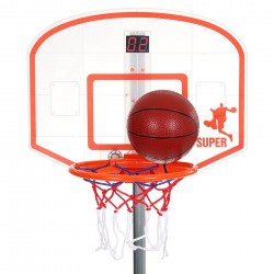 Electronic basketball hoop, adjustable 94 - 167 cm. King Sport 42011 2