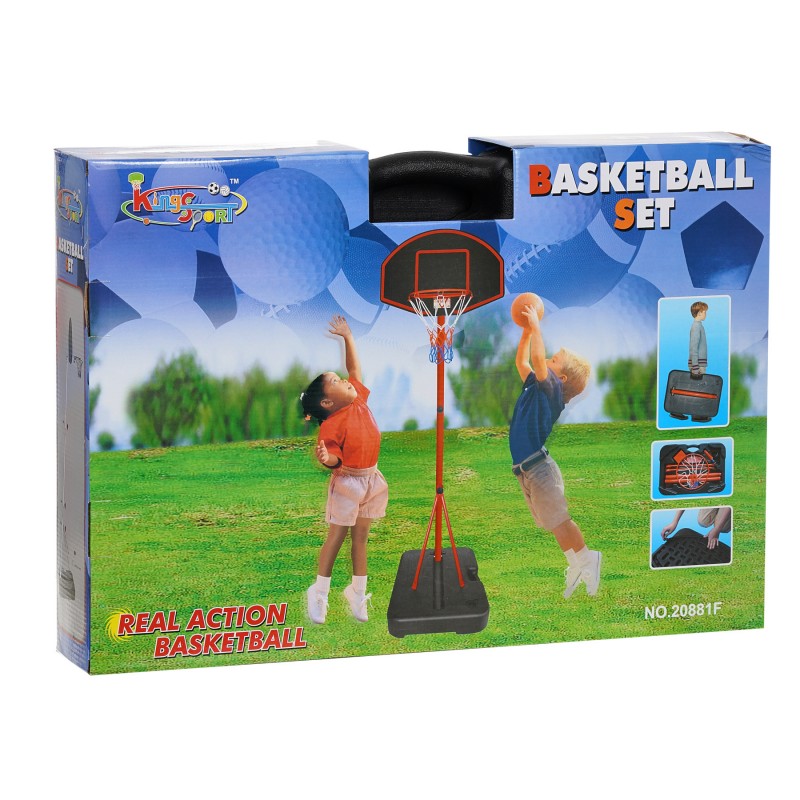 Basketball basket, Adjustable 109 - 190 cm. King Sport