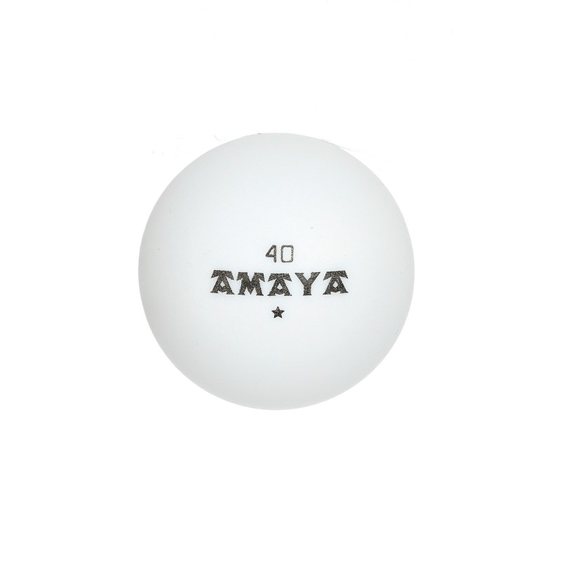 Set of table tennis balls, 40 mm, 6 pcs. Amaya