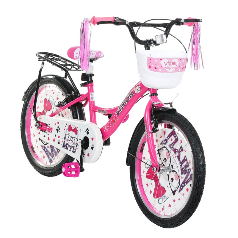 Children's bicycle VISION - MIYU 20 ", pink VISION