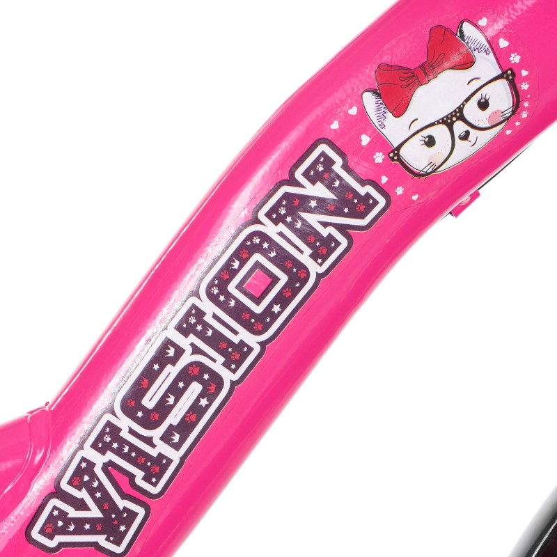 Bicicleta pentru copii VISION - MIYU 20”, roz VISION