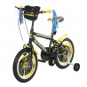 Παιδικό ποδήλατο VISION - FANATIC 16" - Μαύρο με κίτρινο