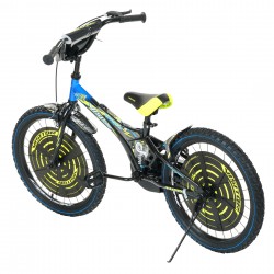 Bicicleta pentru copii TURBO 20"", neagră cu albastră Venera Bike 42183 3