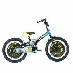 Bicicleta pentru copii TURBO 20"", neagră cu albastră Venera Bike 42186 6