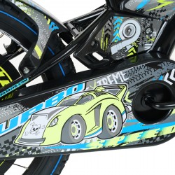 Παιδικό ποδήλατο TURBO 20", μαύρο με μπλε Venera Bike 42192 12