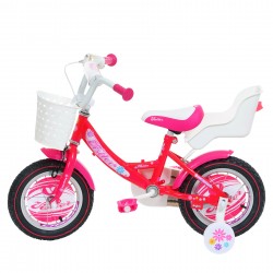 Bicicleta pentru copii FAIR PONY VISITOR 12", roz Venera Bike 42210 2