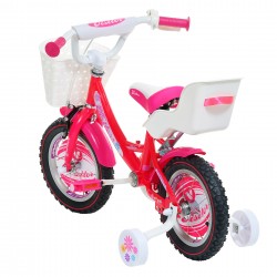 Bicicleta pentru copii FAIR PONY VISITOR 12", roz Venera Bike 42211 3