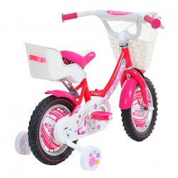 Bicicleta pentru copii FAIR PONY VISITOR 12", roz Venera Bike 42213 5
