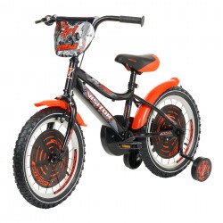 Bicicleta pentru copii XTREME VISITOR 16", neagră Venera Bike 42223 
