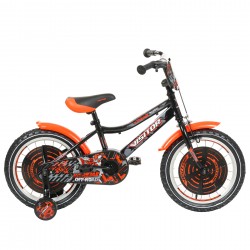 Bicicleta pentru copii XTREME VISITOR 16", neagră Venera Bike 42228 7