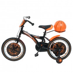 Bicicleta pentru copii BASKET 16", neagră Venera Bike 42236 2