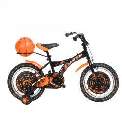 Детски велосипед BASKET 16", черен