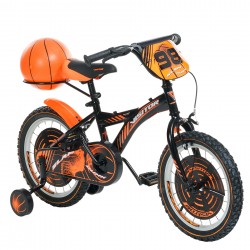 Bicicleta pentru copii BASKET 16", neagră Venera Bike 42242 7