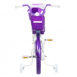 Children's bicycle BLACKBERRY 16", purple, with auxiliary wheels Venera Bike 42254 4