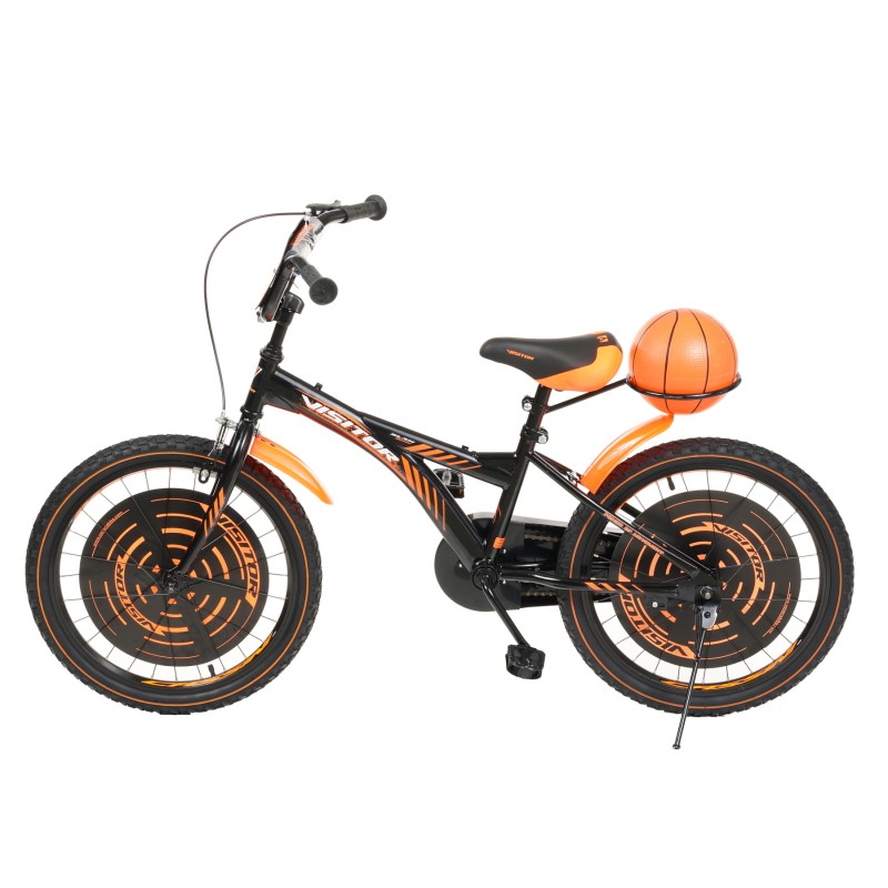 Детски велосипед BASKET 20", черен Venera Bike