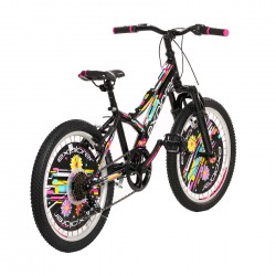 Bicicleta pentru copii EXPLORER DAISY 20"", neagră Venera Bike 42295 4