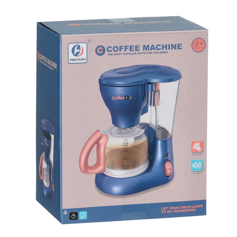 Coffee machine with jug, sound and light GOT