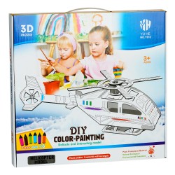 Helicopter for assembly and coloring GOT 42353 8