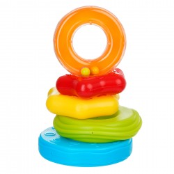 Children's educational game - tower with rings, 6 parts GOT 42366 2