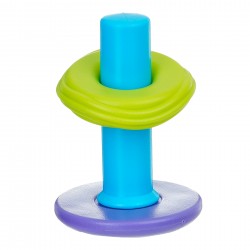 Children's educational game - tower with rings, 6 parts GOT 42368 3
