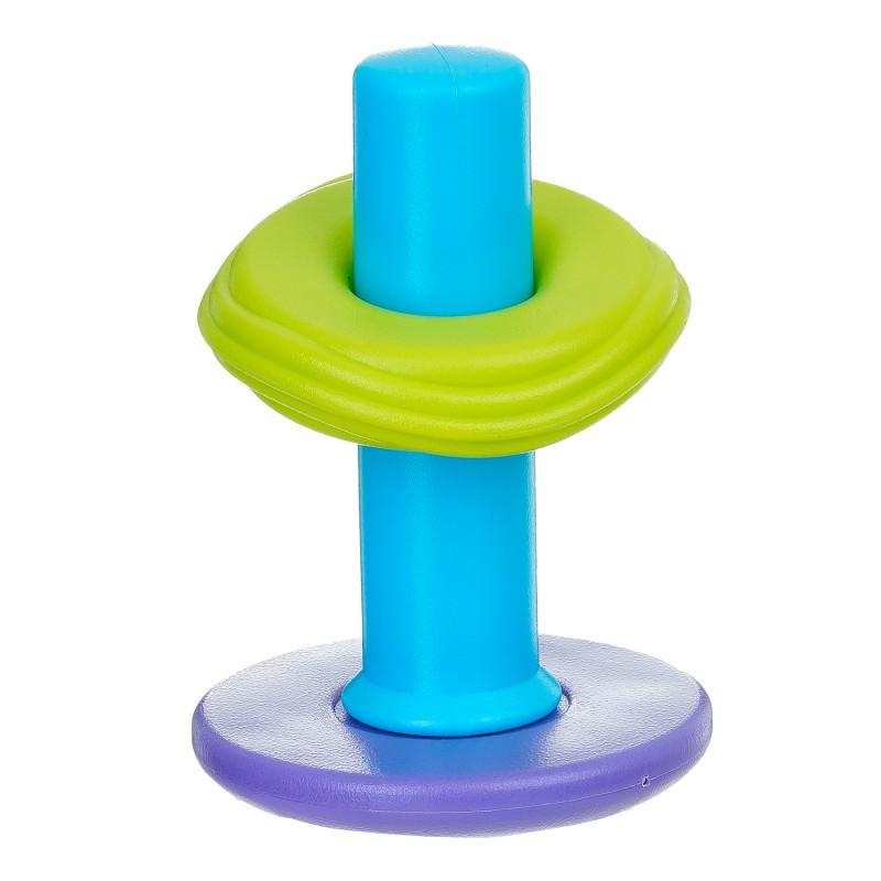 Children's educational game - tower with rings, 6 parts GOT