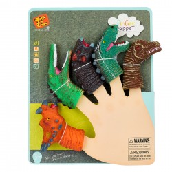 Finger pupets toys with dinosaurs GOT 42372 