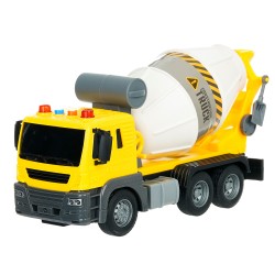 Children's inertial concrete truck with music and lights, 1:16 GOT 42377 