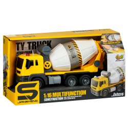 Children's inertial concrete truck with music and lights, 1:16 GOT 42382 6