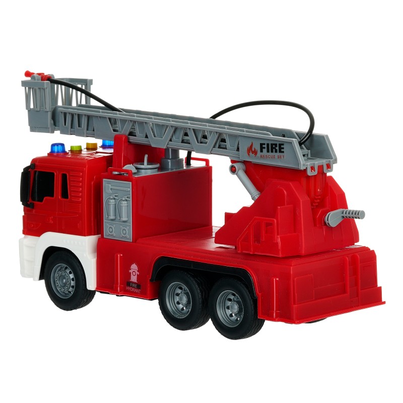 Children's inertial fire station with music and lights, 1:16 GOT
