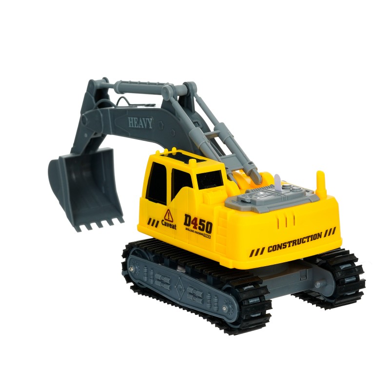 Children's friction excavator with music and lights, 1:16 GOT