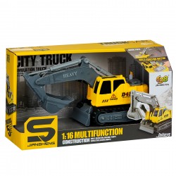 Children's friction excavator with music and lights, 1:16 GOT 42406 8