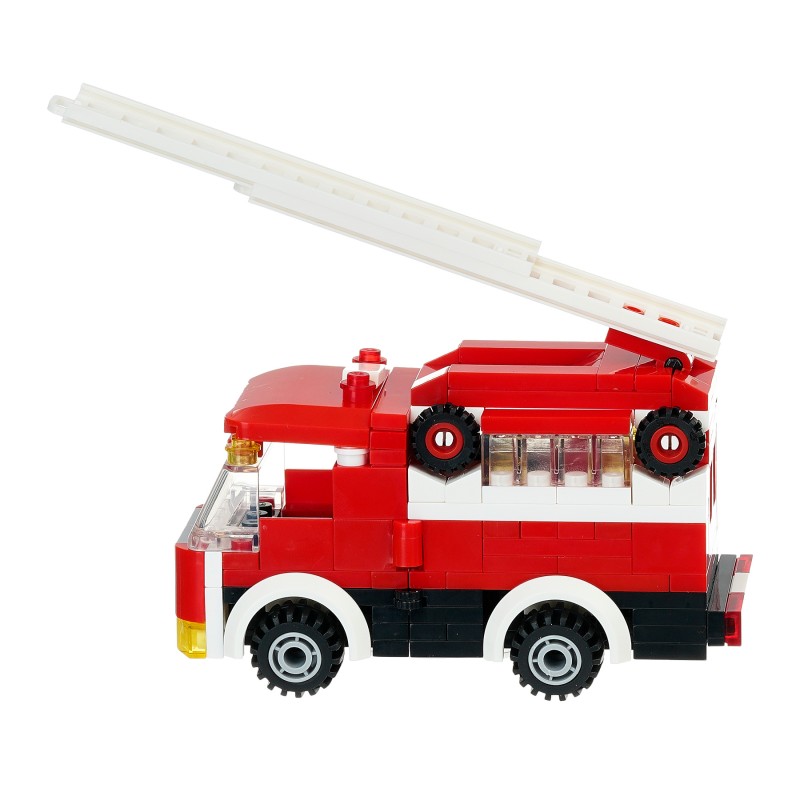 Konstrukteur-Feuerwehrauto mit 229 Teilen Banbao