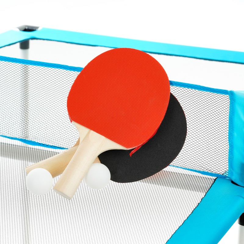 Комплект за тенис на маса - маса, мрежа и хилки KY