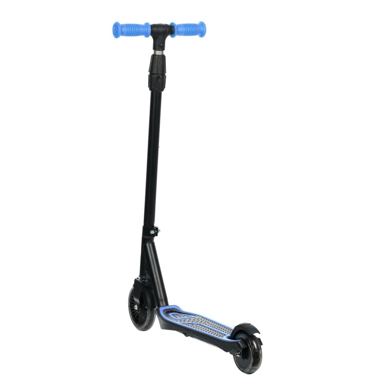 Скутер со 2 тркала и LED светла, сини, 5+ години Furkan toys