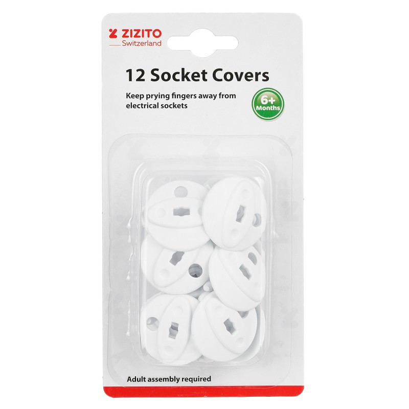 Socket Covers, 12 pcs. ZIZITO