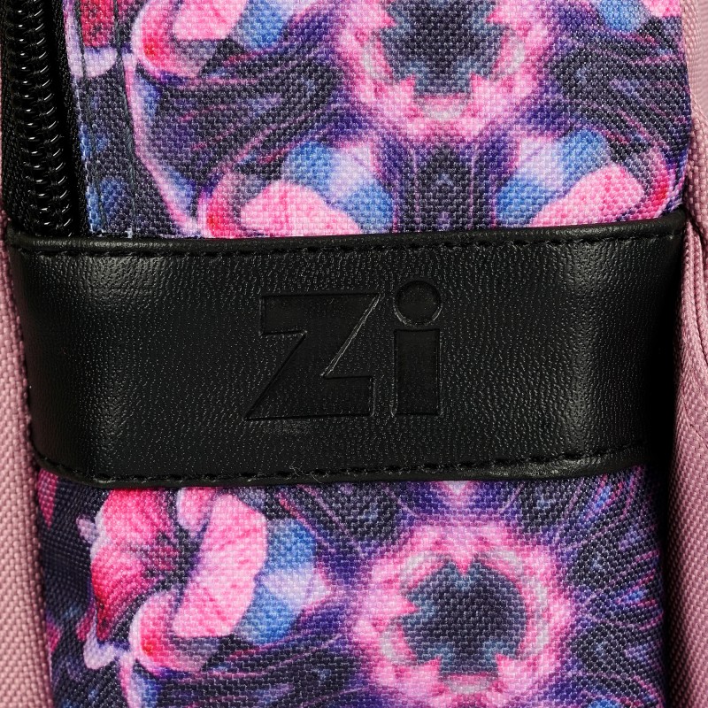 Τσάντα πλάτης Zi με φλοράλ μοτίβα, μπεζ ZIZITO