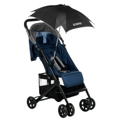 Sun protection umrella for strollers, universal size, black ZIZITO 42672 9