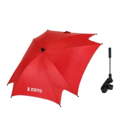 Regenschirm für Kinderwagen ZIZITO, rot, universal ZIZITO 42685 
