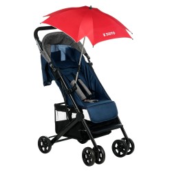 Sun protection umrella for strollers, universal size, red ZIZITO 42692 9