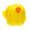 Детски ранец во форма на кактус - Жолта