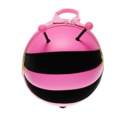 Mini backpack with bee shape and a safety belt Supercute 42733 